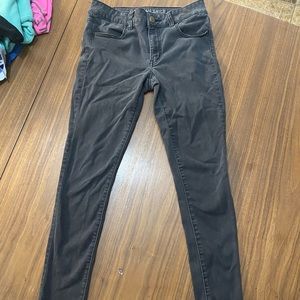 American Eagle black jeggings size 6